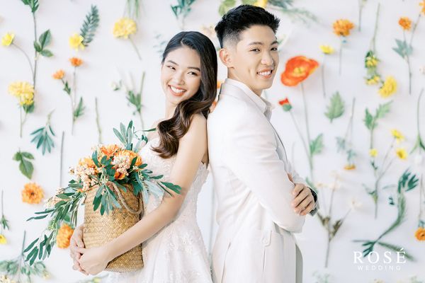 Concept Hàn Quốc - Tường hoa (Flowers Wall)